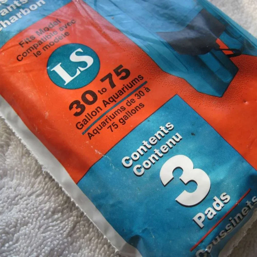 Hartz Wardley 3 Sand Man Model LS 3 Carbon Filter Pads 30 to 35 Gallon Aquariums